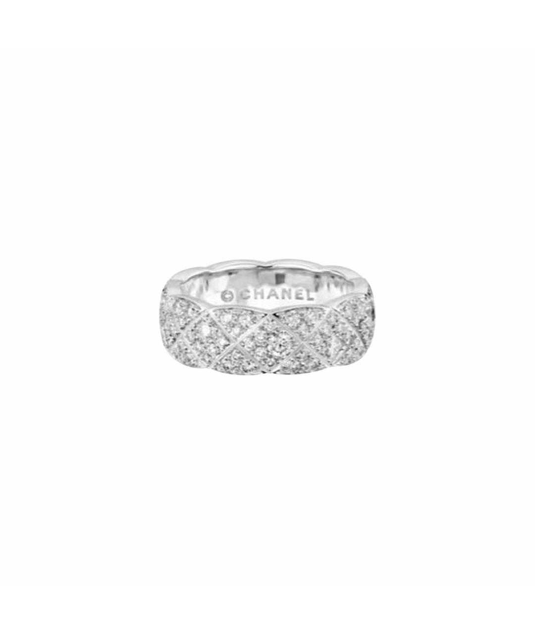 CHANEL Серебряное кольцо из белого золота, фото 1