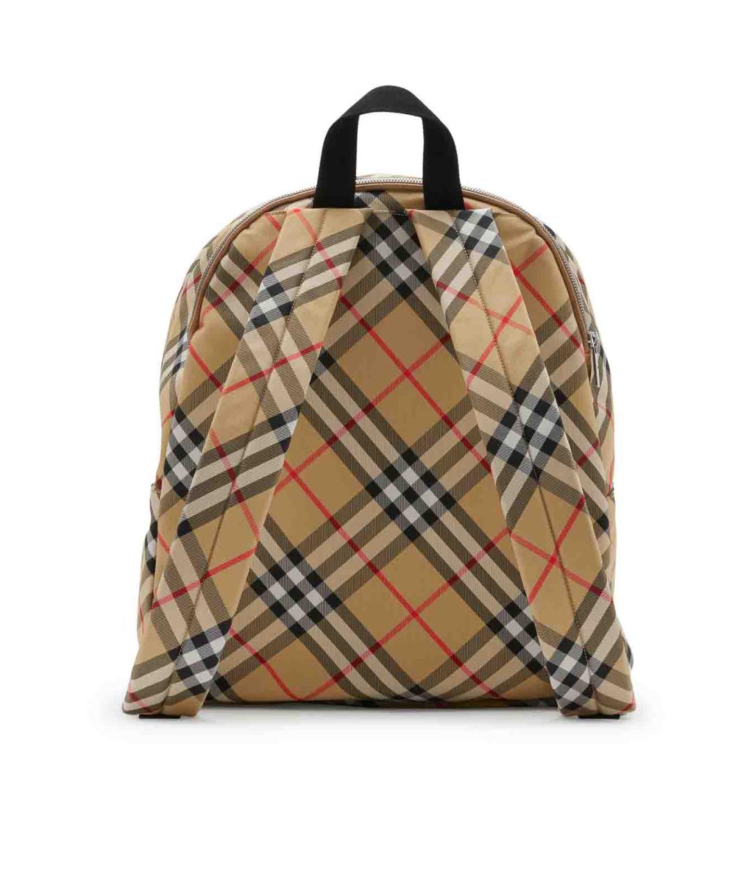 BURBERRY Бежевый синтетический рюкзак, фото 3