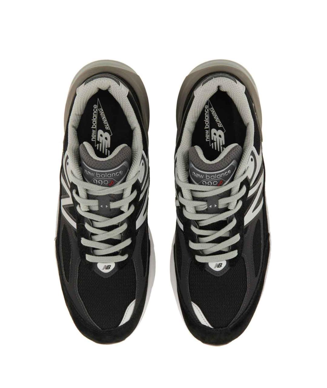 NEW BALANCE Черные текстильные низкие кроссовки / кеды, фото 6