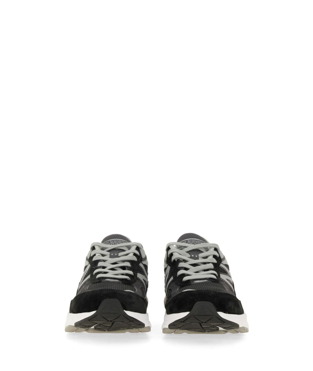 NEW BALANCE Черные текстильные низкие кроссовки / кеды, фото 4