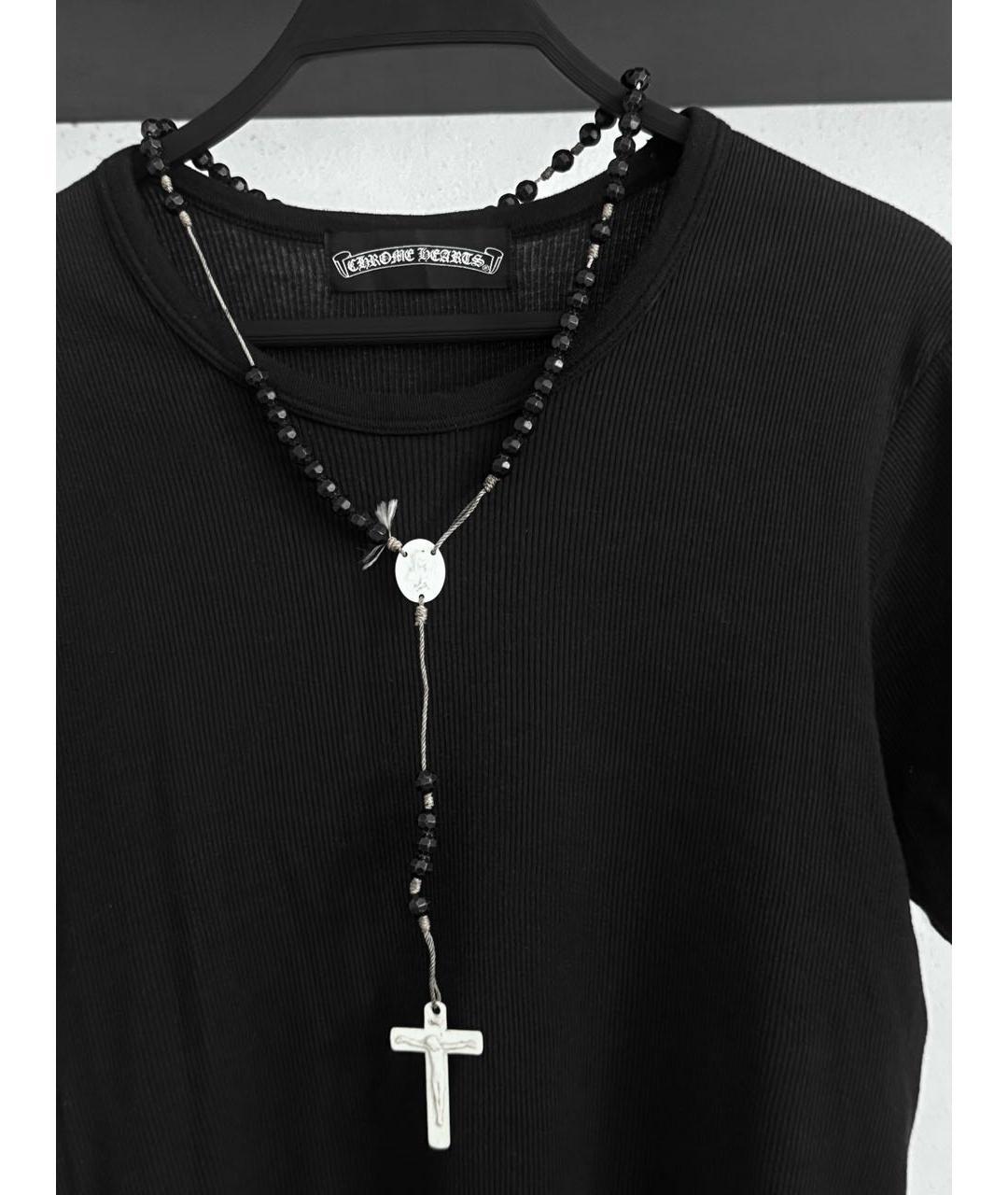 CHROME HEARTS Черная майка, фото 6