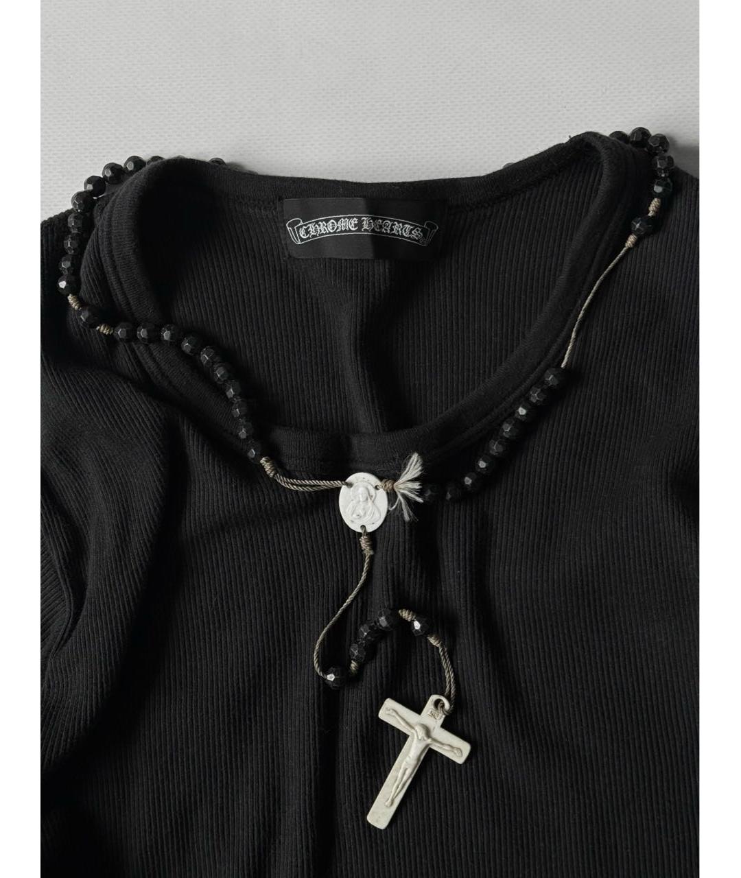 CHROME HEARTS Черная майка, фото 2