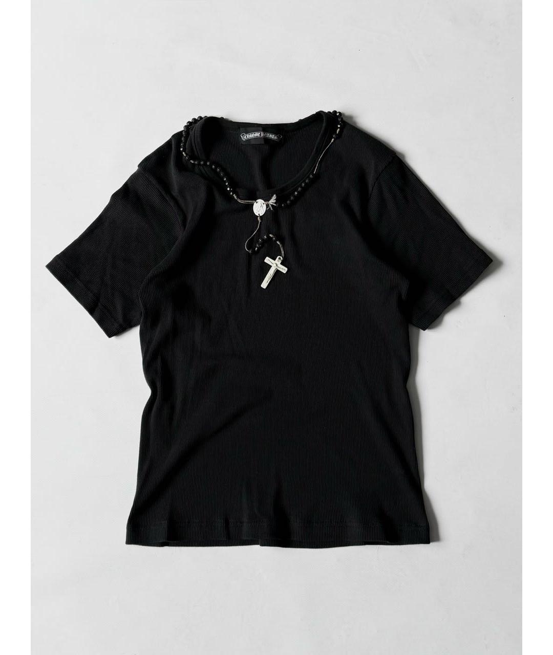 CHROME HEARTS Черная майка, фото 4