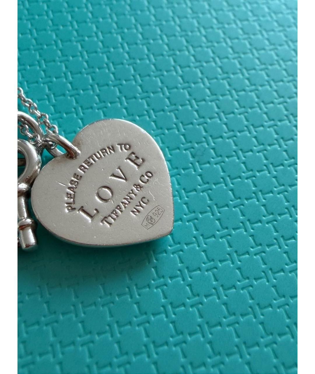 TIFFANY&CO Серебряное серебряное колье, фото 5