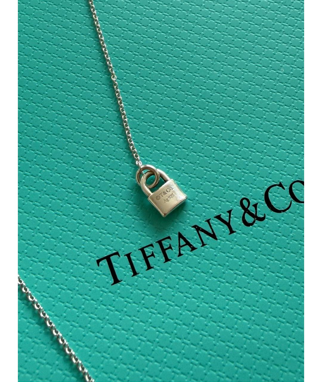 TIFFANY&CO Серебряное серебряное колье, фото 7