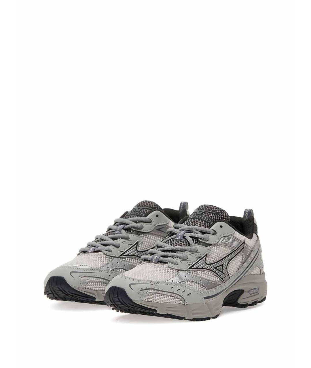 MIZUNO Серые низкие кроссовки / кеды, фото 2
