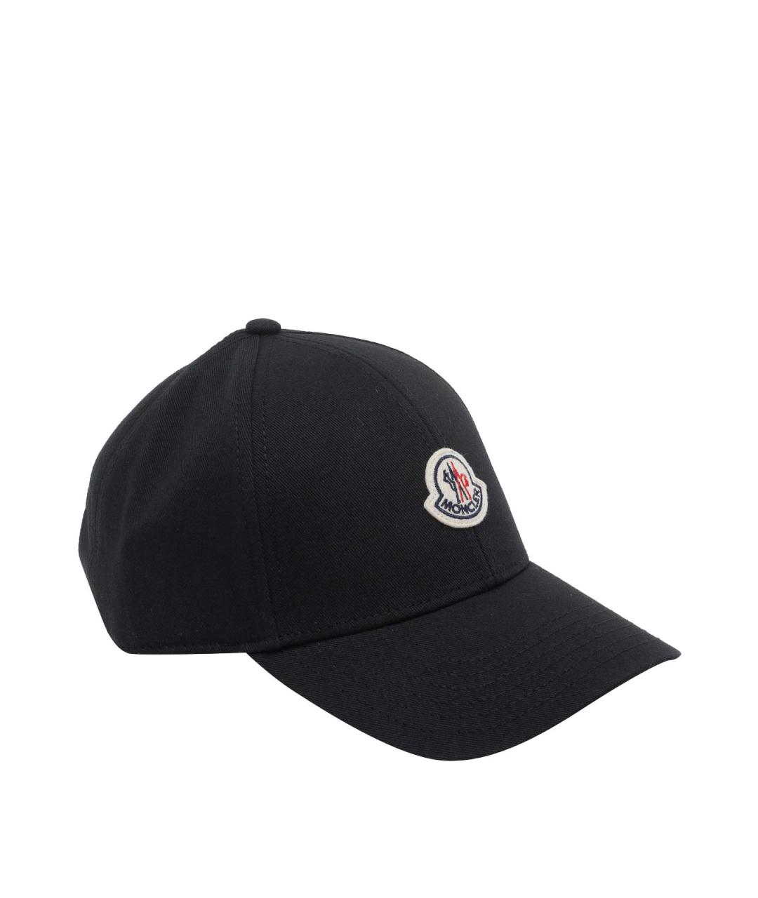MONCLER Черная хлопковая кепка/бейсболка, фото 2