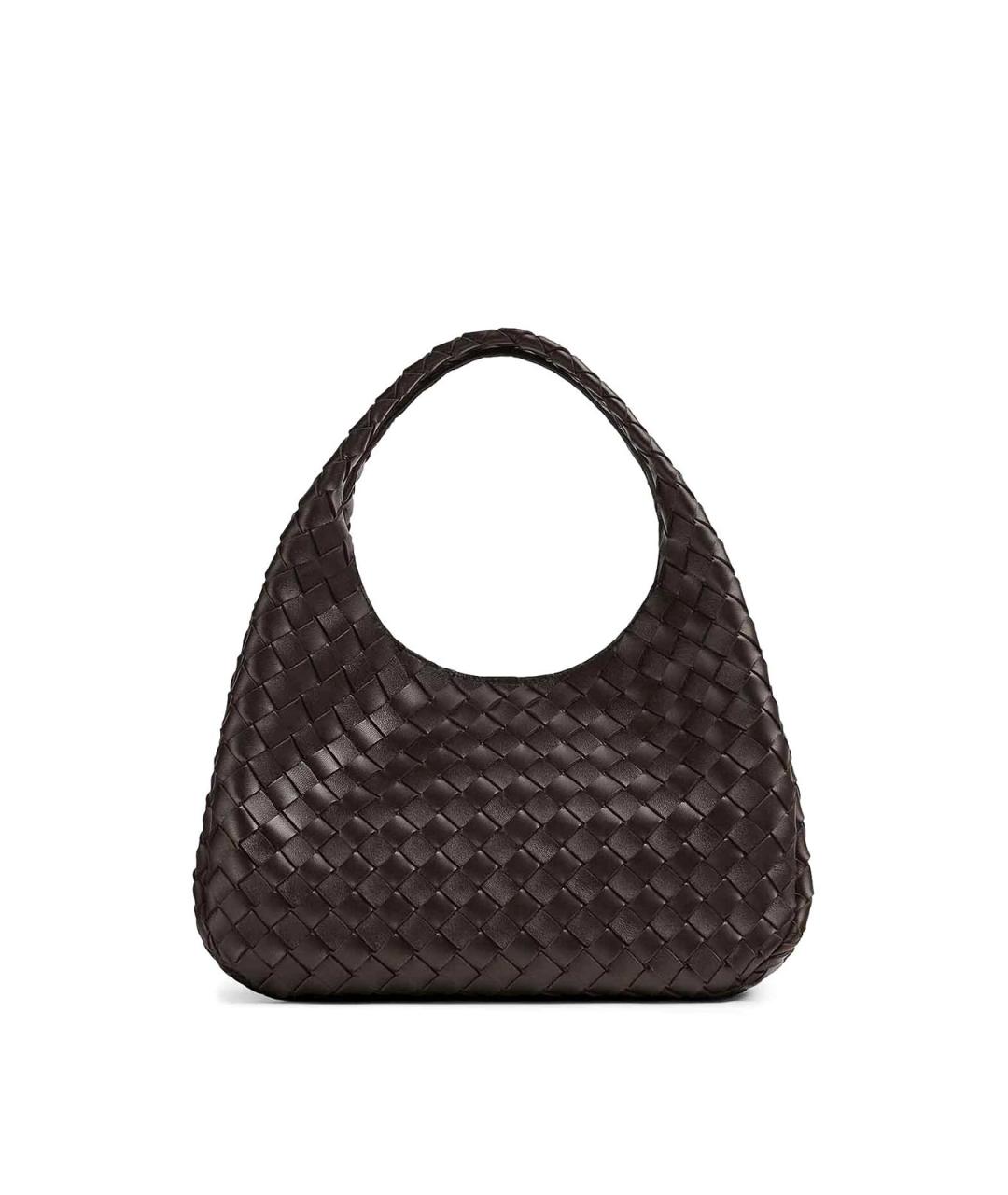 BOTTEGA VENETA Коричневая кожаная сумка тоут, фото 1