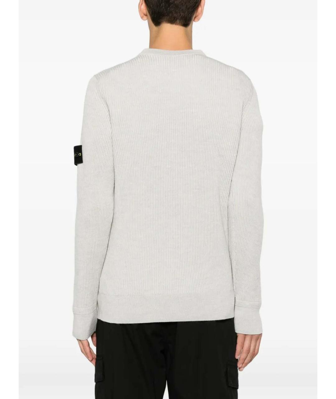 STONE ISLAND Бежевый джемпер / свитер, фото 3