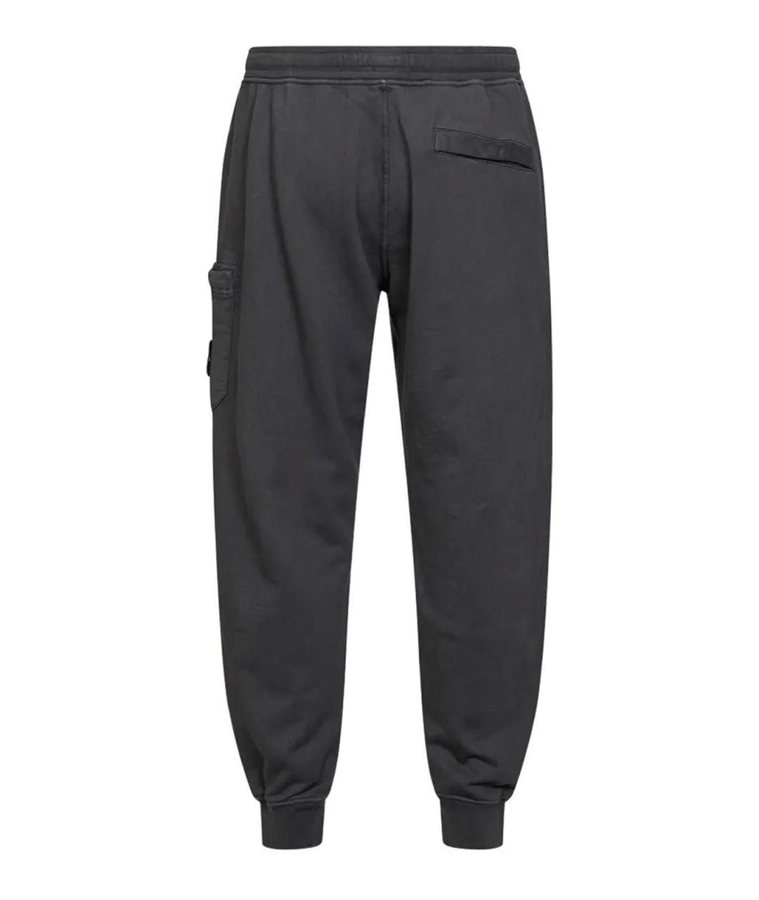 STONE ISLAND Серые повседневные брюки, фото 2