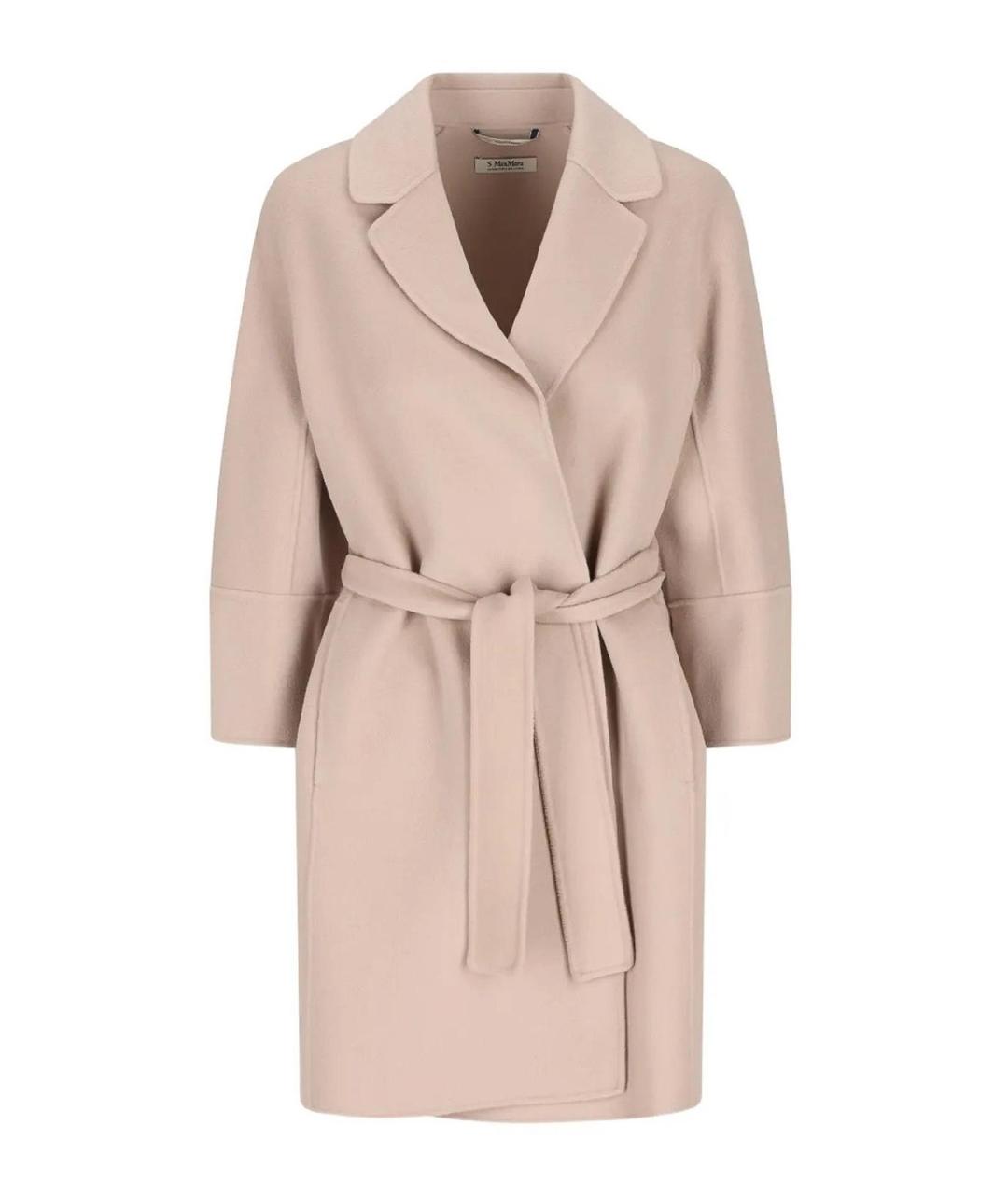 'S MAX MARA Бежевое пальто, фото 1