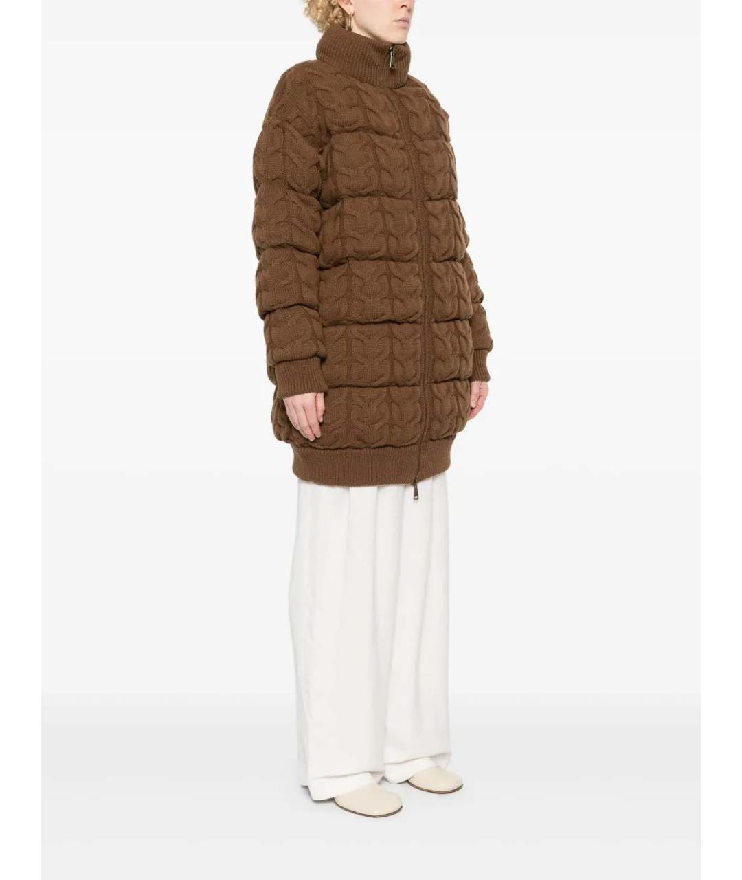 MAX MARA Коричневая куртка, фото 2