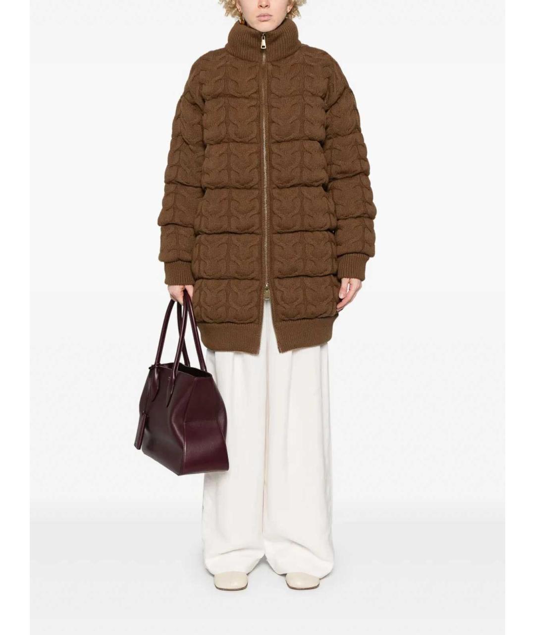 MAX MARA Коричневая куртка, фото 3