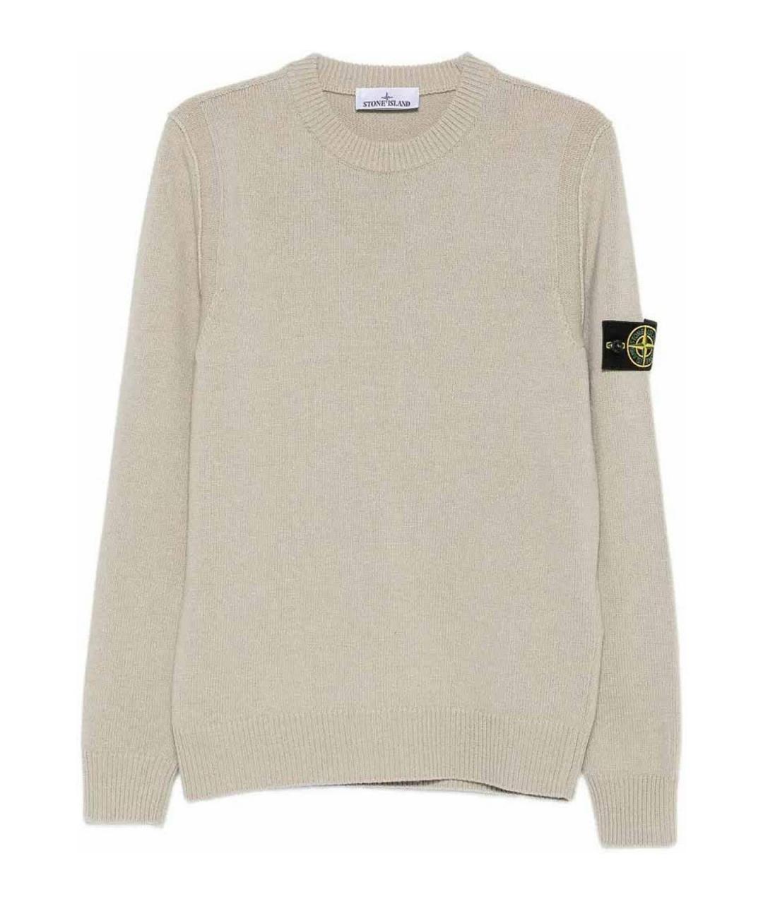 STONE ISLAND Серый джемпер / свитер, фото 1