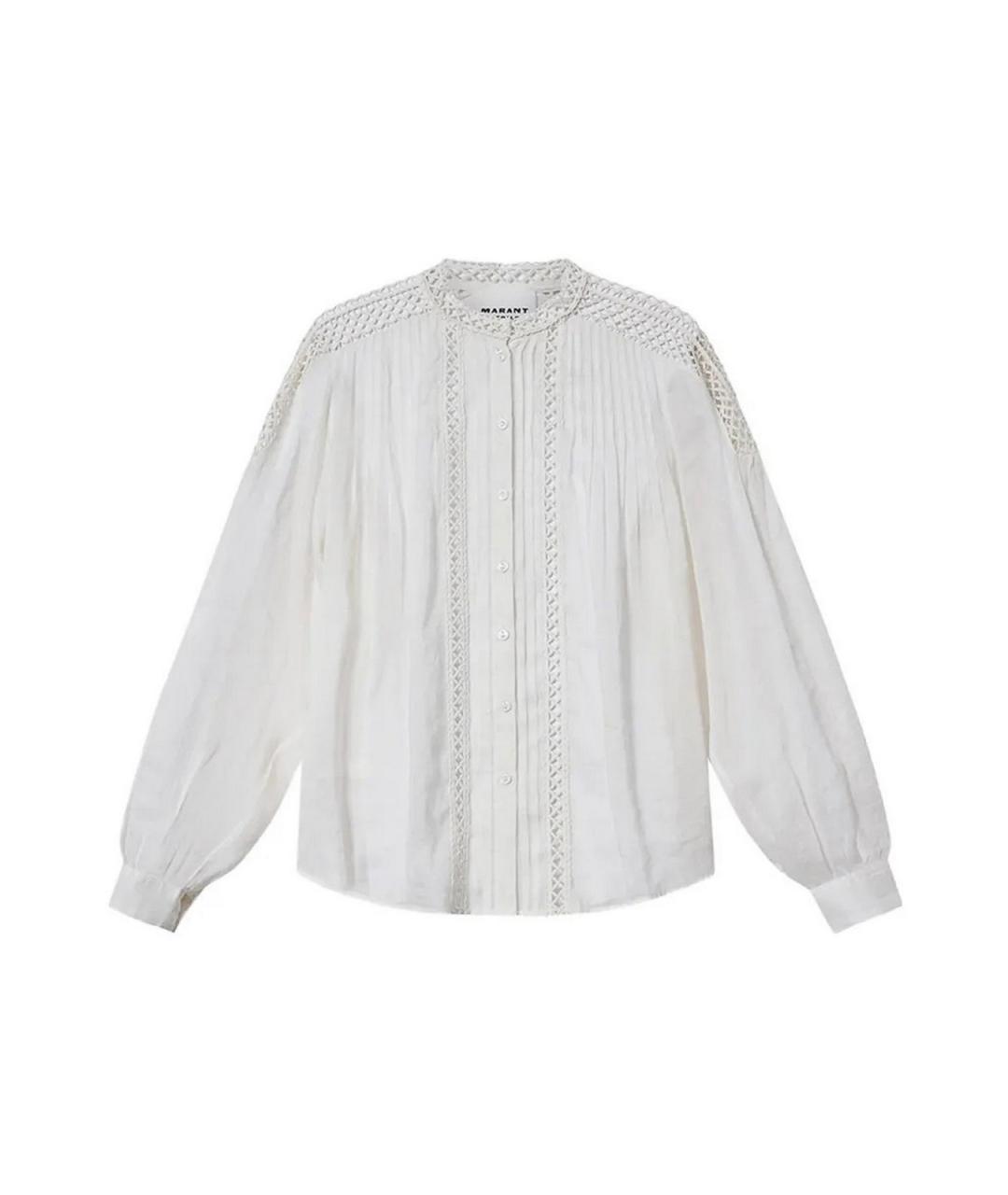 ISABEL MARANT Белая льняная рубашка, фото 1