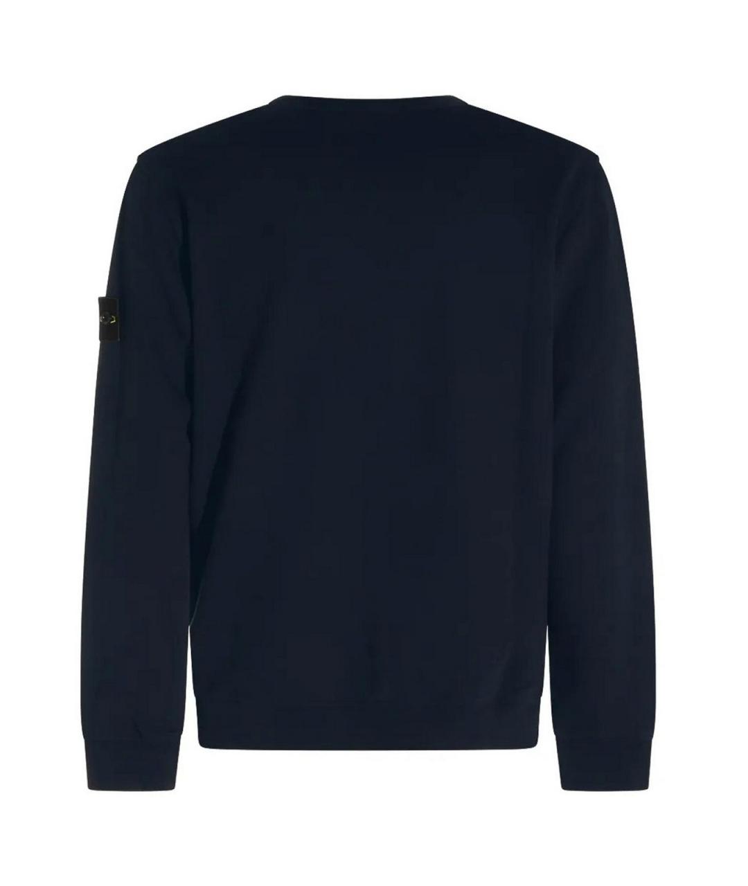 STONE ISLAND Синий джемпер / свитер, фото 3