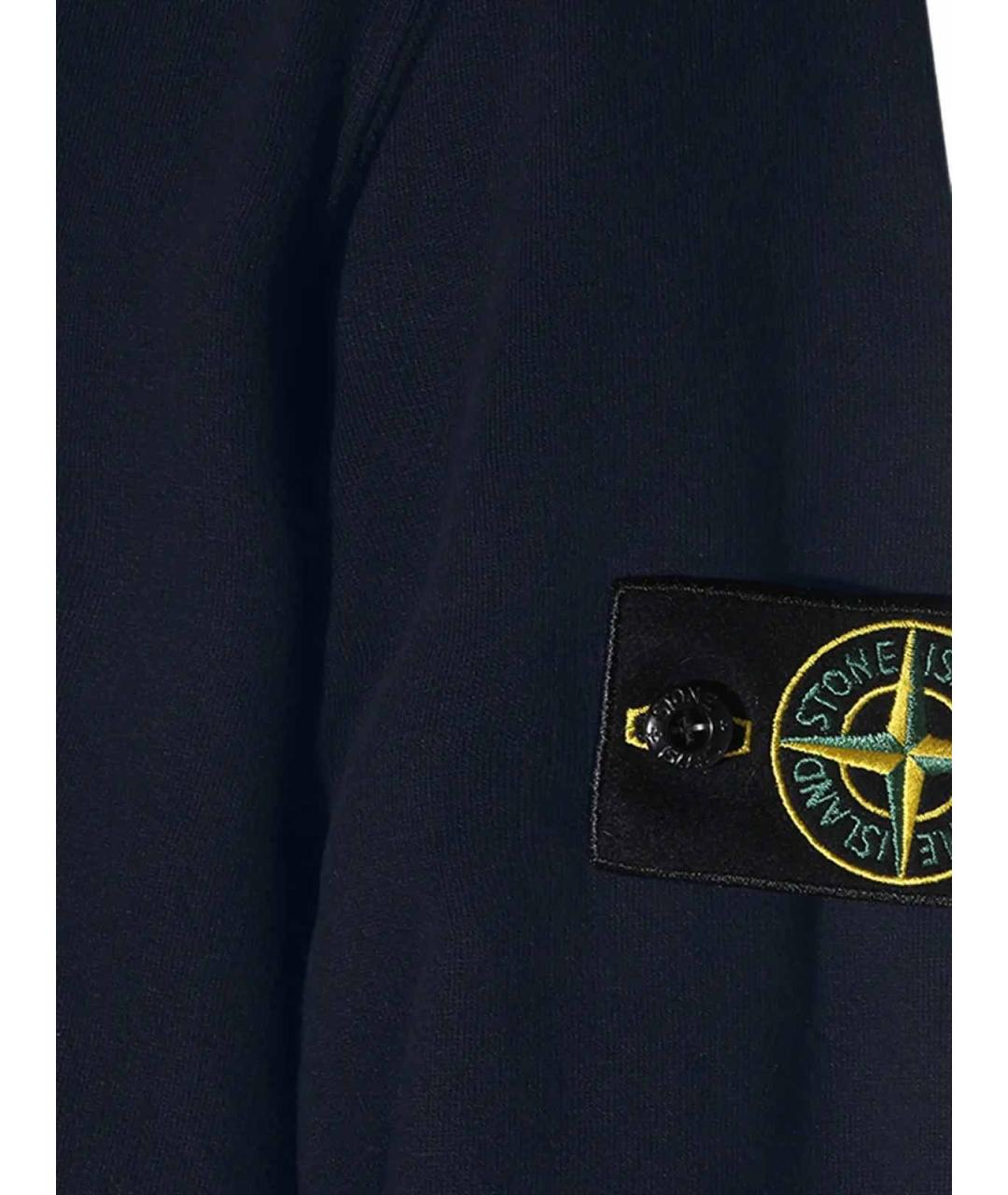 STONE ISLAND Синий джемпер / свитер, фото 2