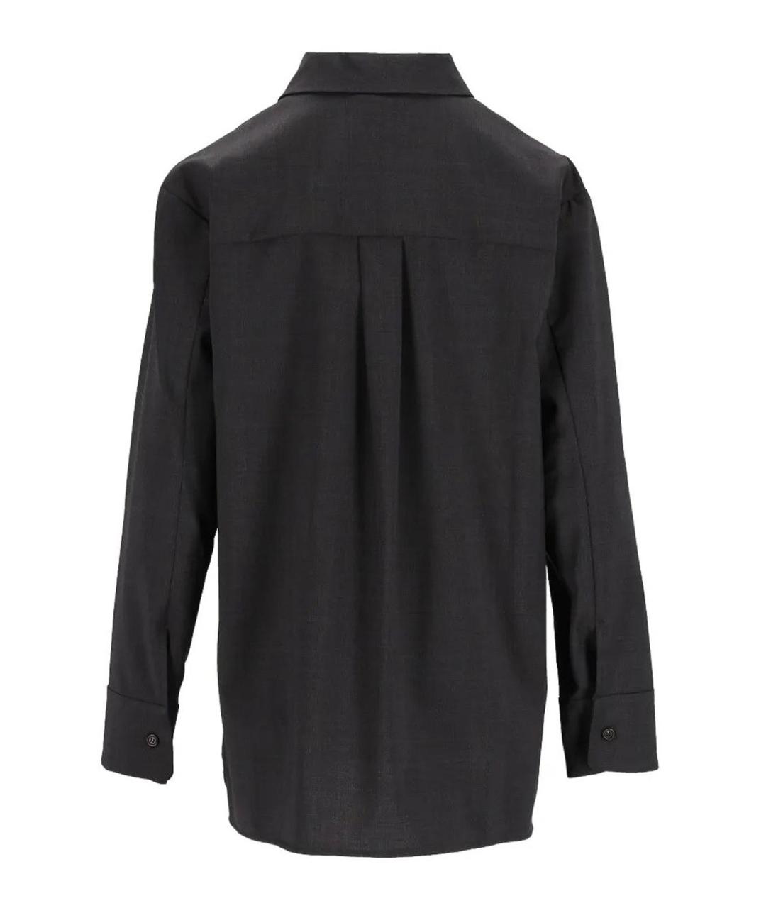 'S MAX MARA Серая рубашка, фото 3