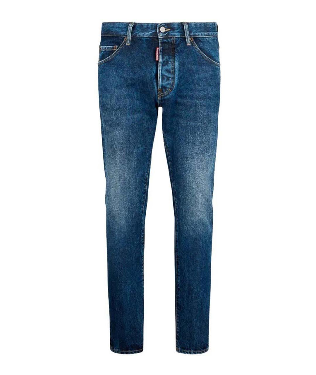 DSQUARED2 Синие джинсы скинни, фото 1