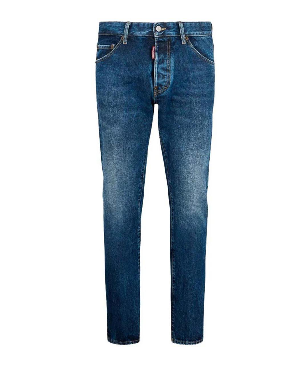 DSQUARED2 Синие джинсы скинни, фото 2