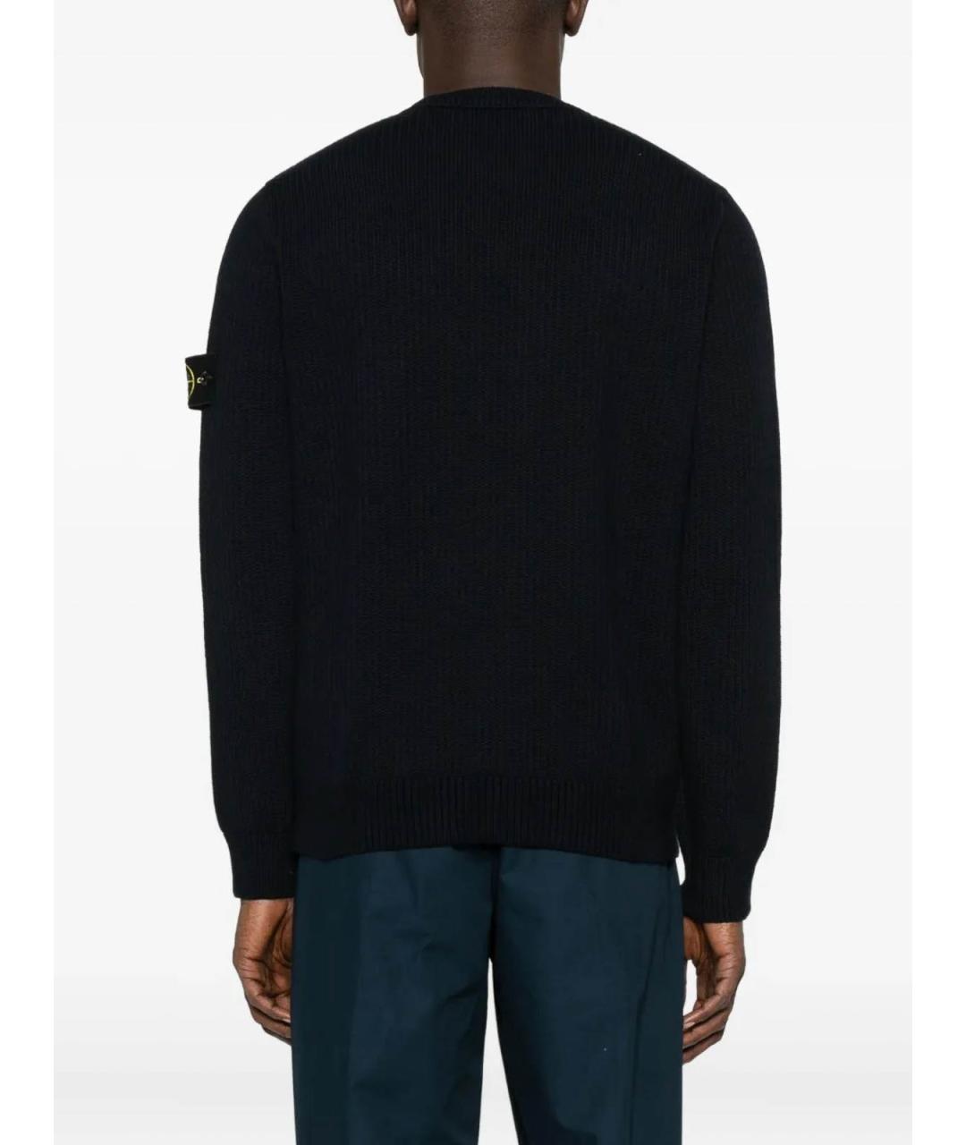 STONE ISLAND Синий джемпер / свитер, фото 4