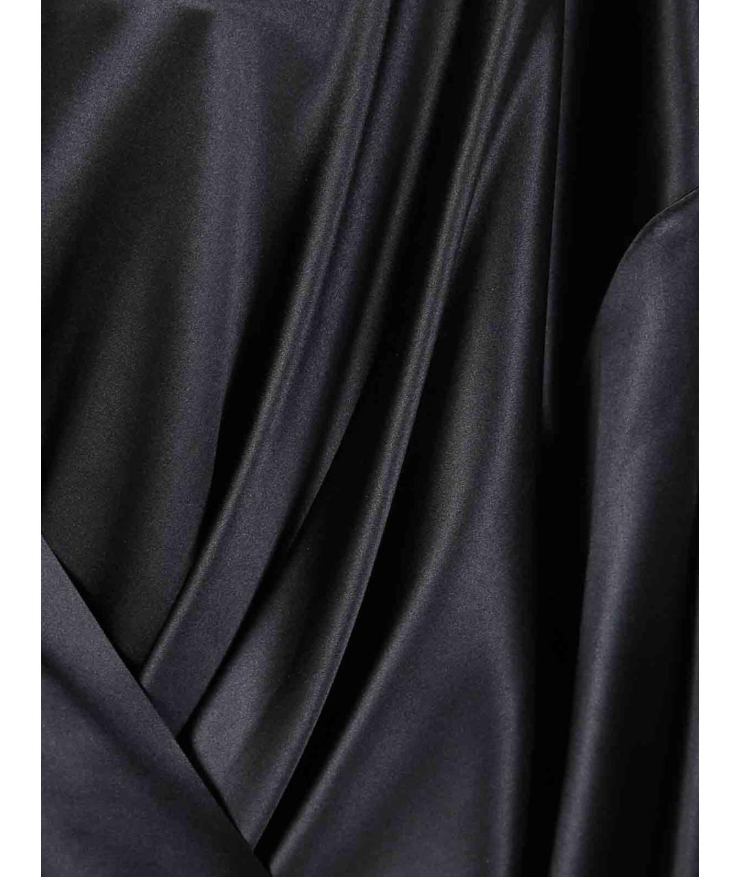 DRIES VAN NOTEN Черная шелковая блузы, фото 3