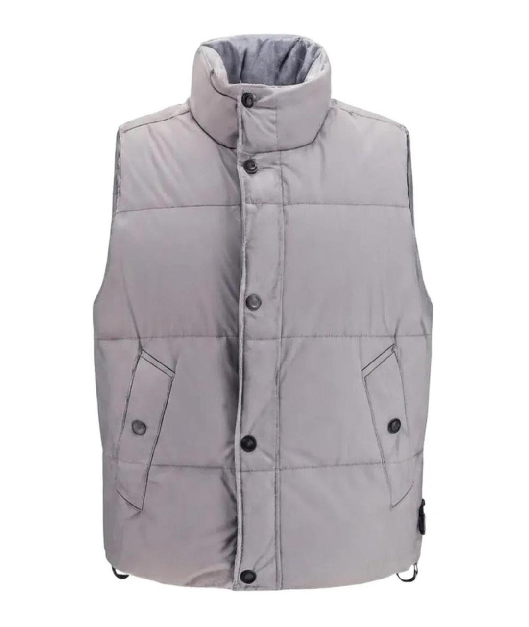 STONE ISLAND Серый жилет, фото 1