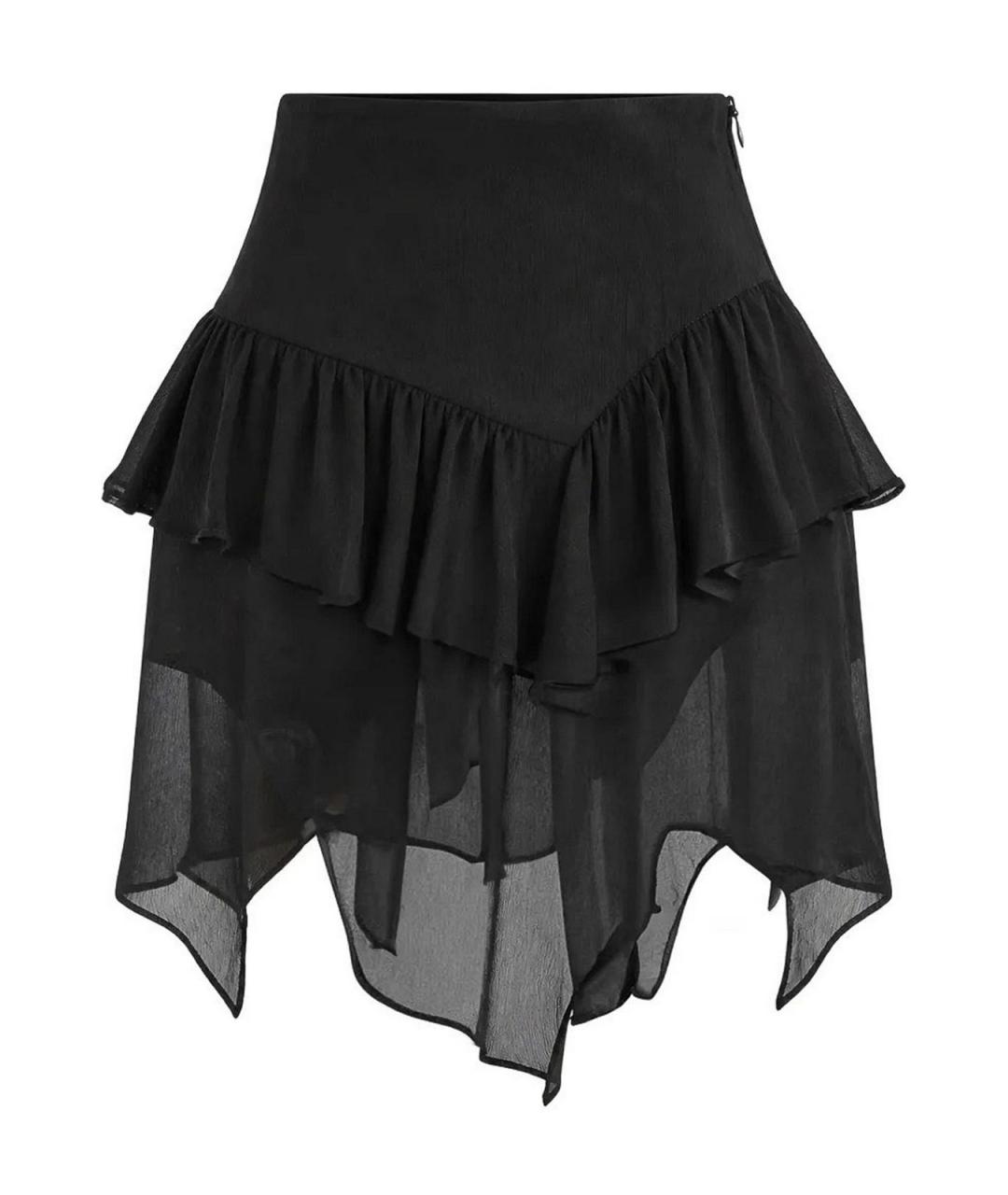 ISABEL MARANT Черная юбка мини, фото 1