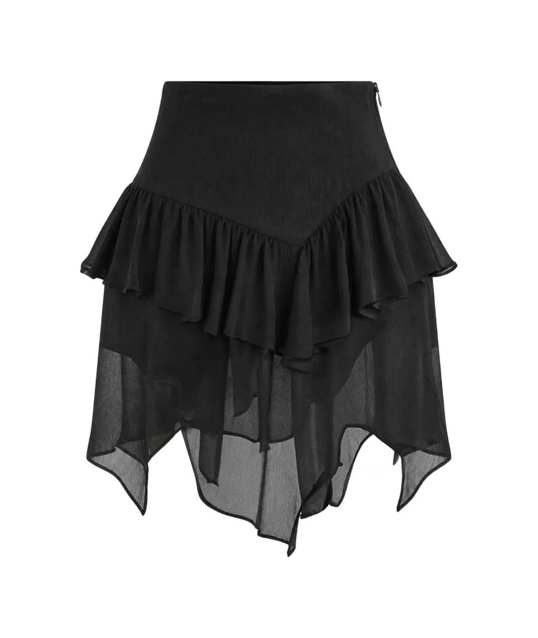 ISABEL MARANT Черная юбка мини, фото 2