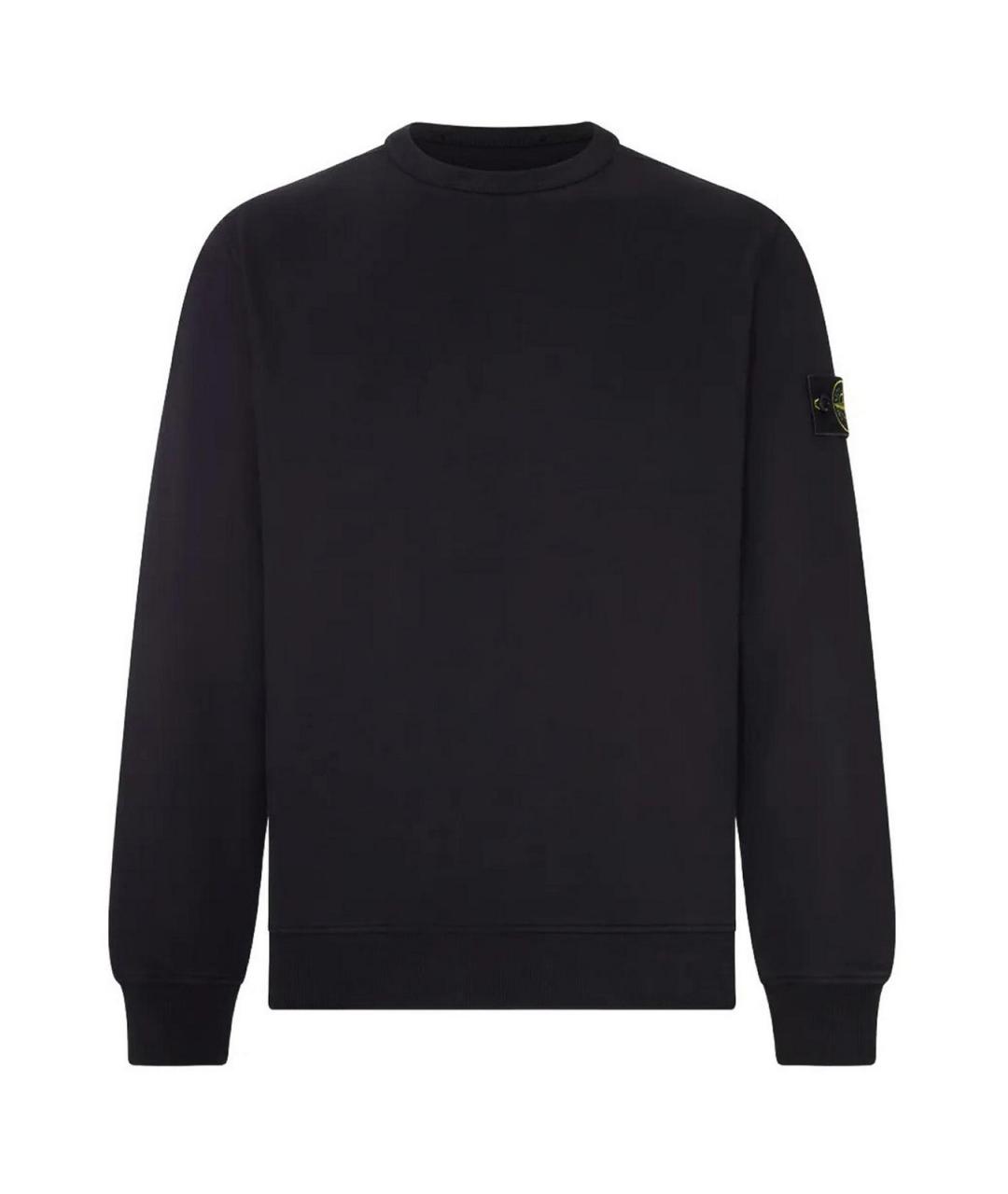 STONE ISLAND Черный джемпер / свитер, фото 1