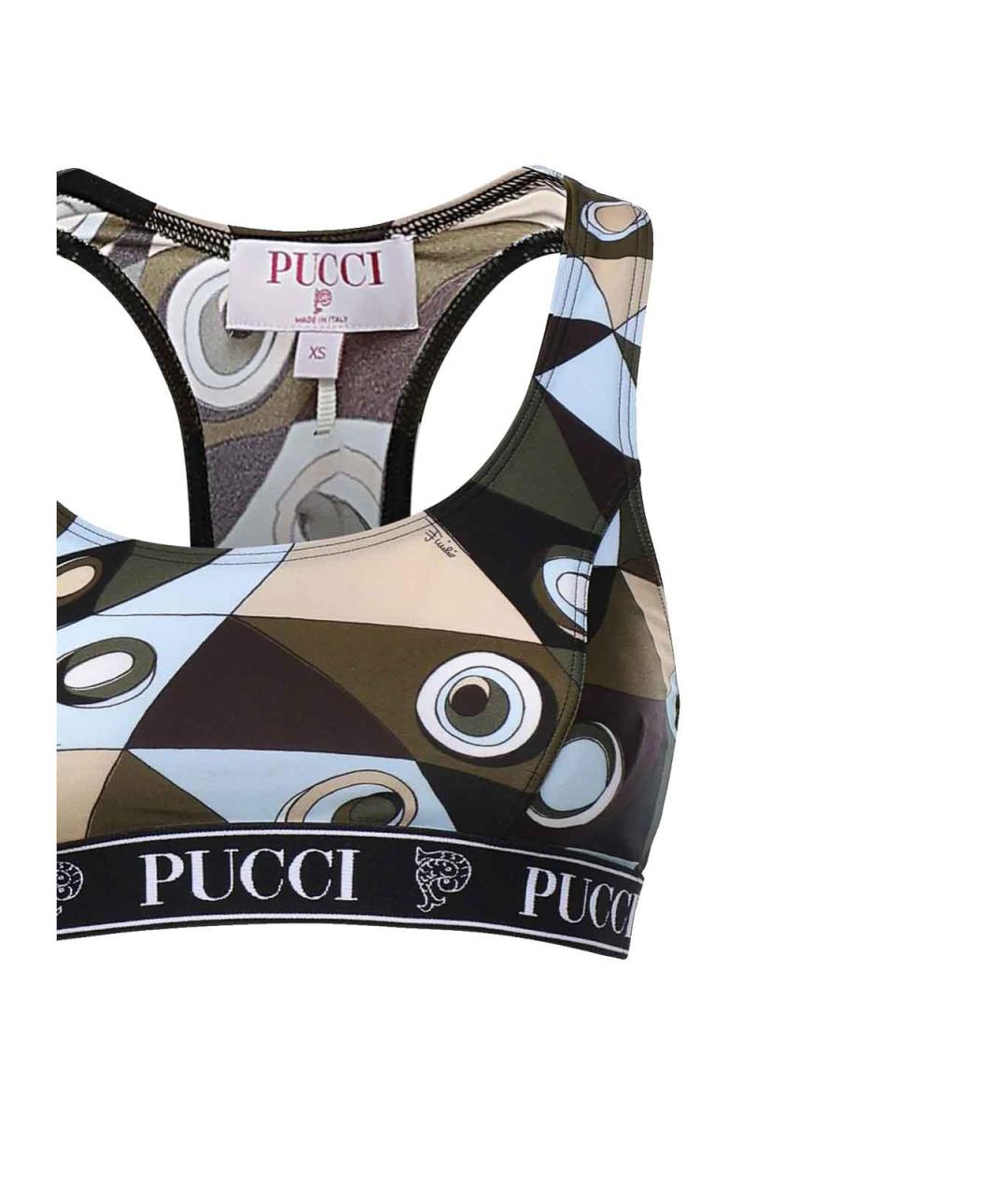 EMILIO PUCCI Мульти майка, фото 2