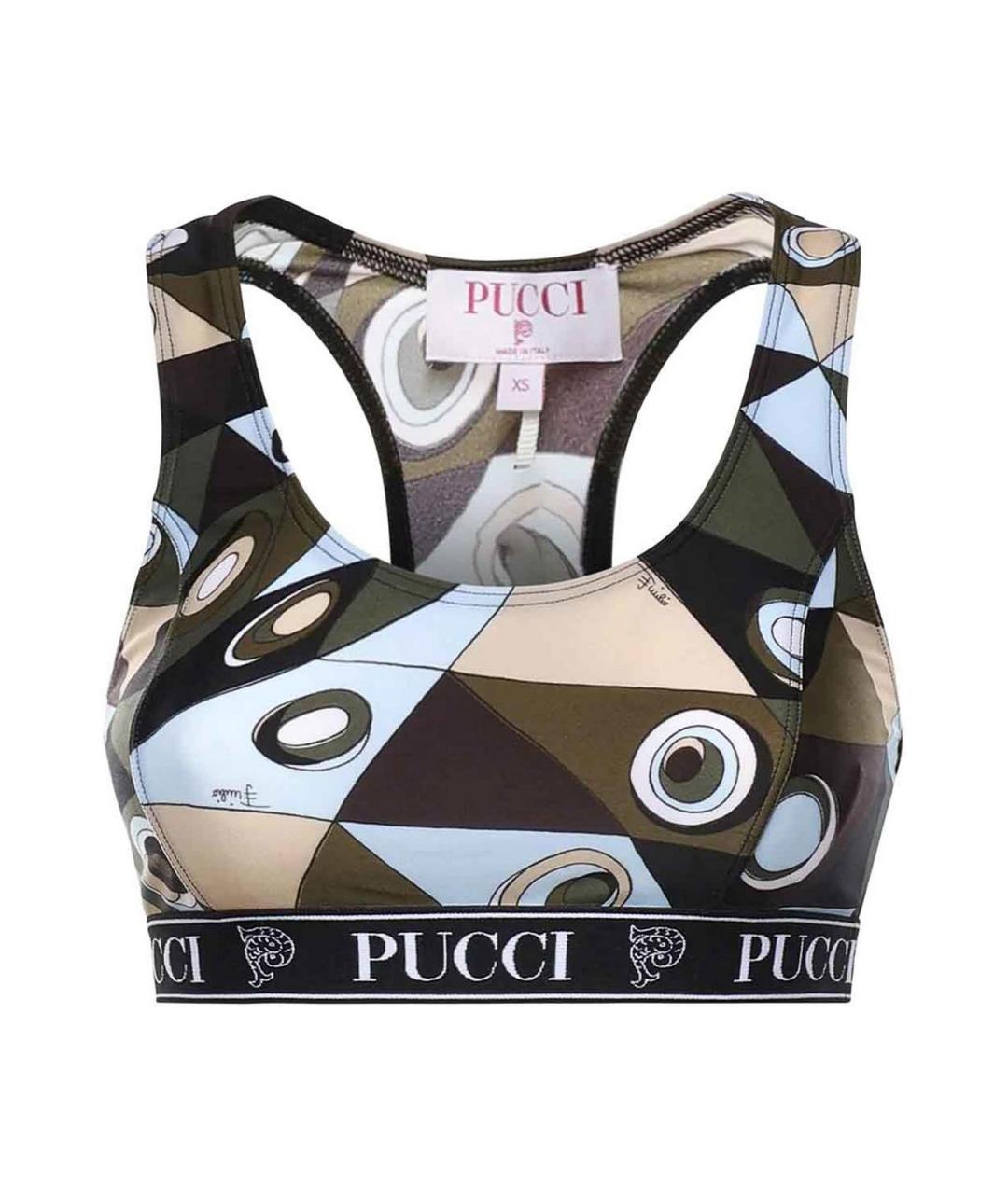 EMILIO PUCCI Мульти майка, фото 1