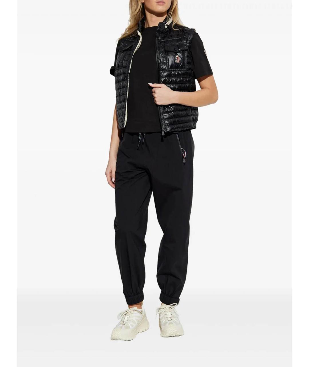 MONCLER Черная футболка, фото 2
