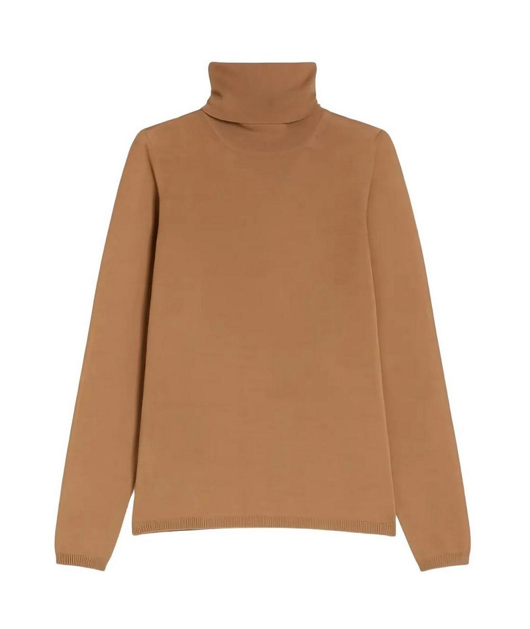 MAX MARA Бежевая водолазка, фото 1