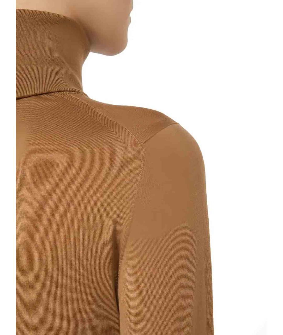 MAX MARA Бежевая водолазка, фото 4