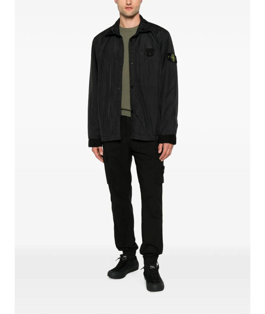 STONE ISLAND Хаки шерстяной джемпер / свитер, фото 2