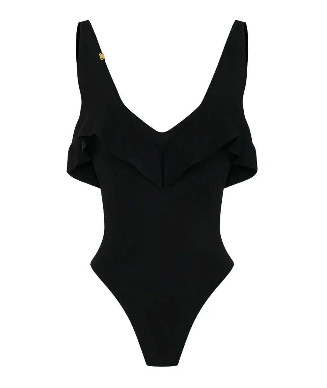 ELISABETTA FRANCHI Черное боди, фото 1