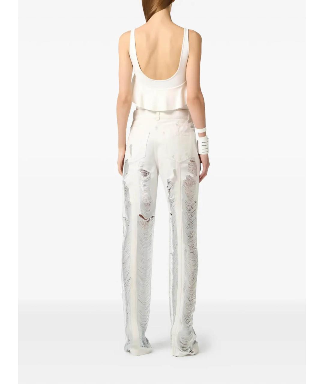 ELISABETTA FRANCHI Белое боди, фото 3