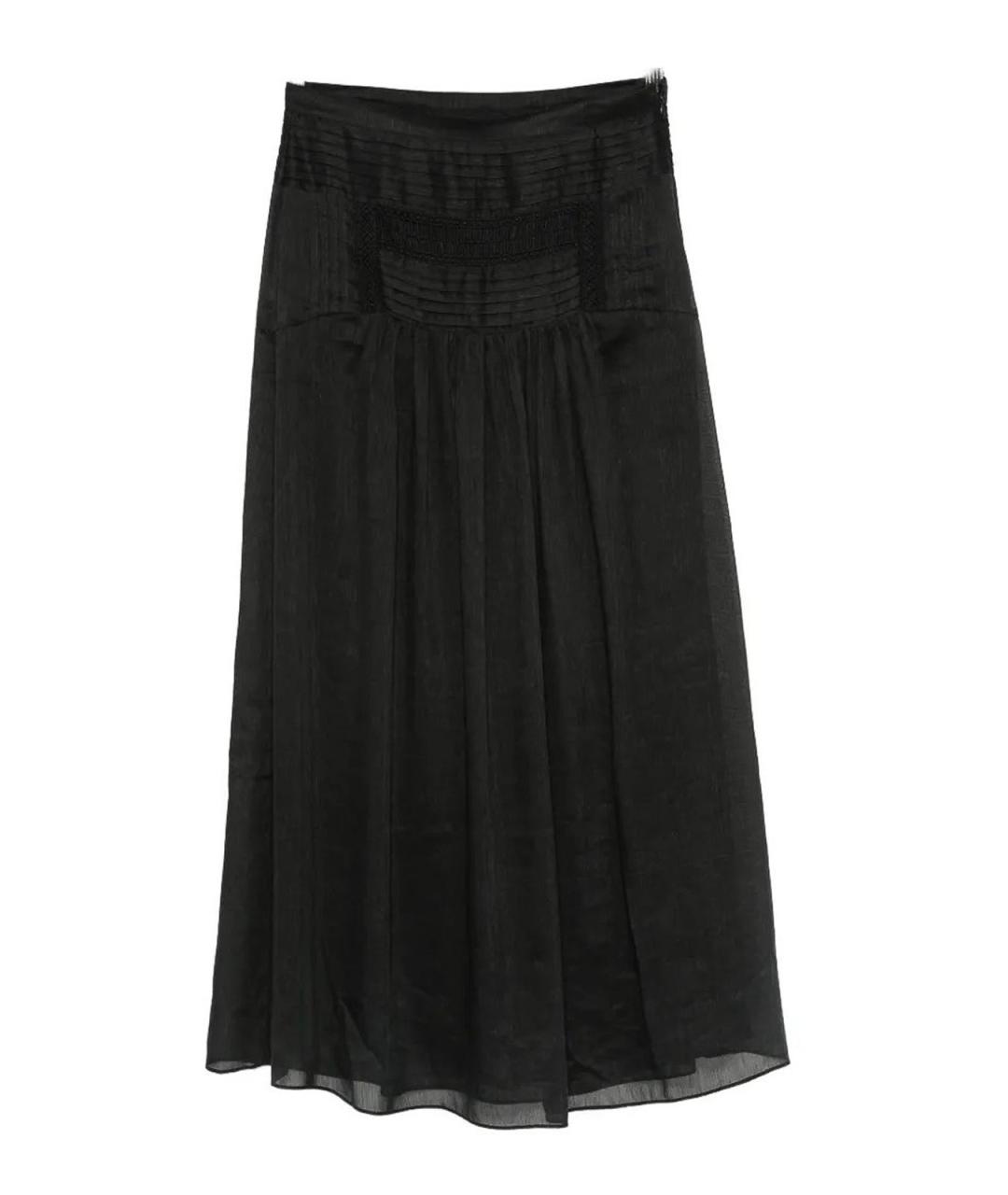 ISABEL MARANT Черная юбка миди, фото 1
