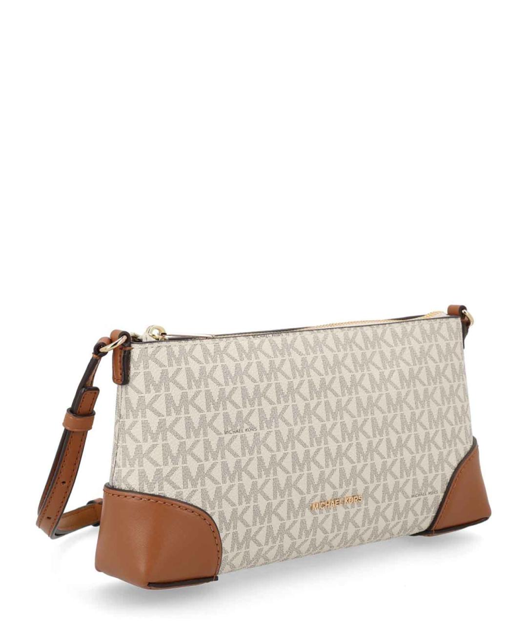 MICHAEL MICHAEL KORS Бежевая сумка через плечо, фото 3