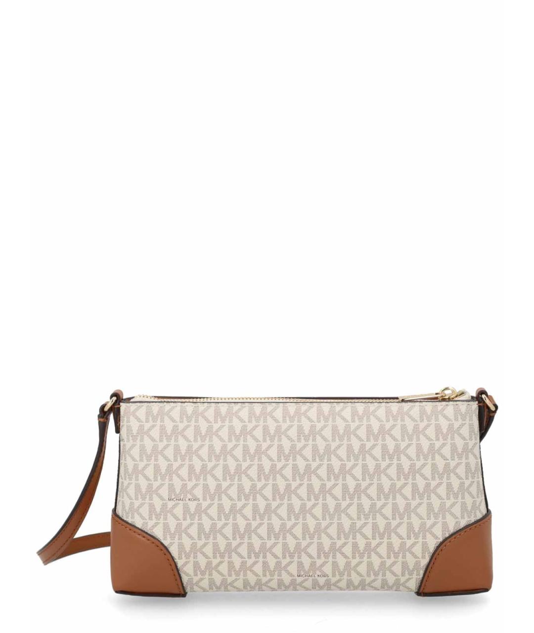 MICHAEL MICHAEL KORS Бежевая сумка через плечо, фото 2