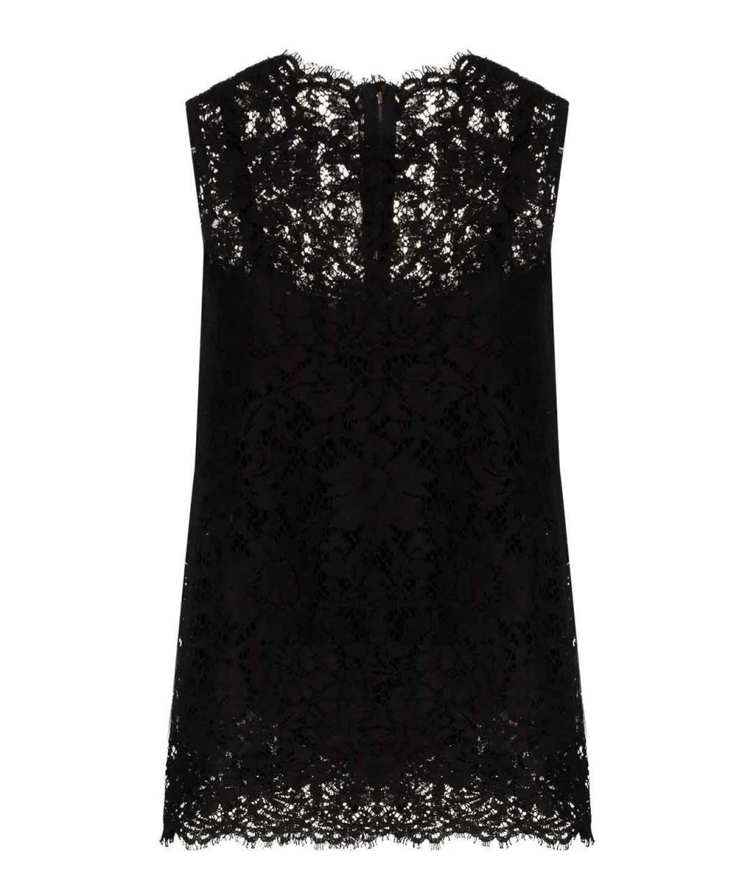 DOLCE&GABBANA Черная майка, фото 1