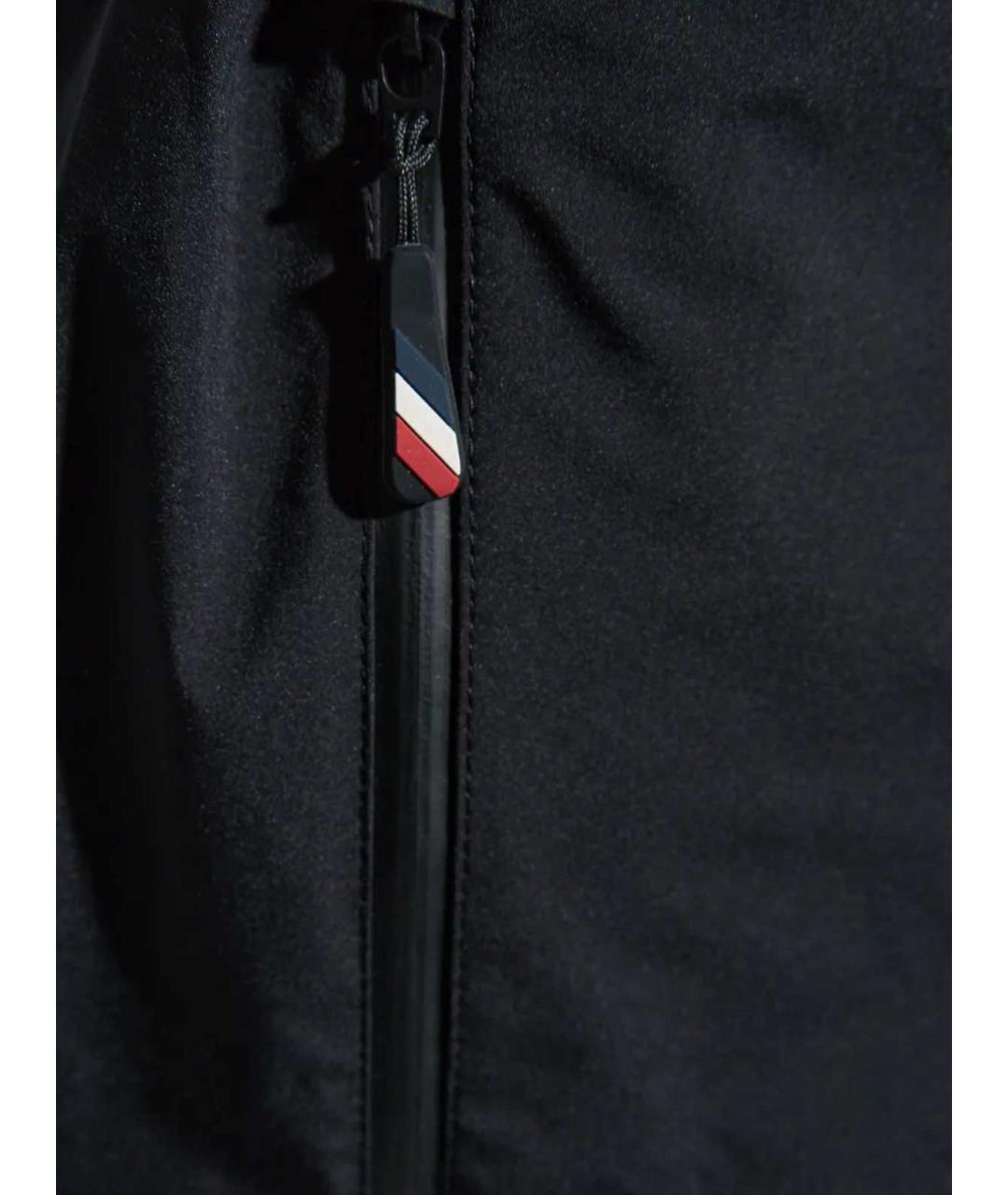 MONCLER Черные повседневные брюки, фото 4