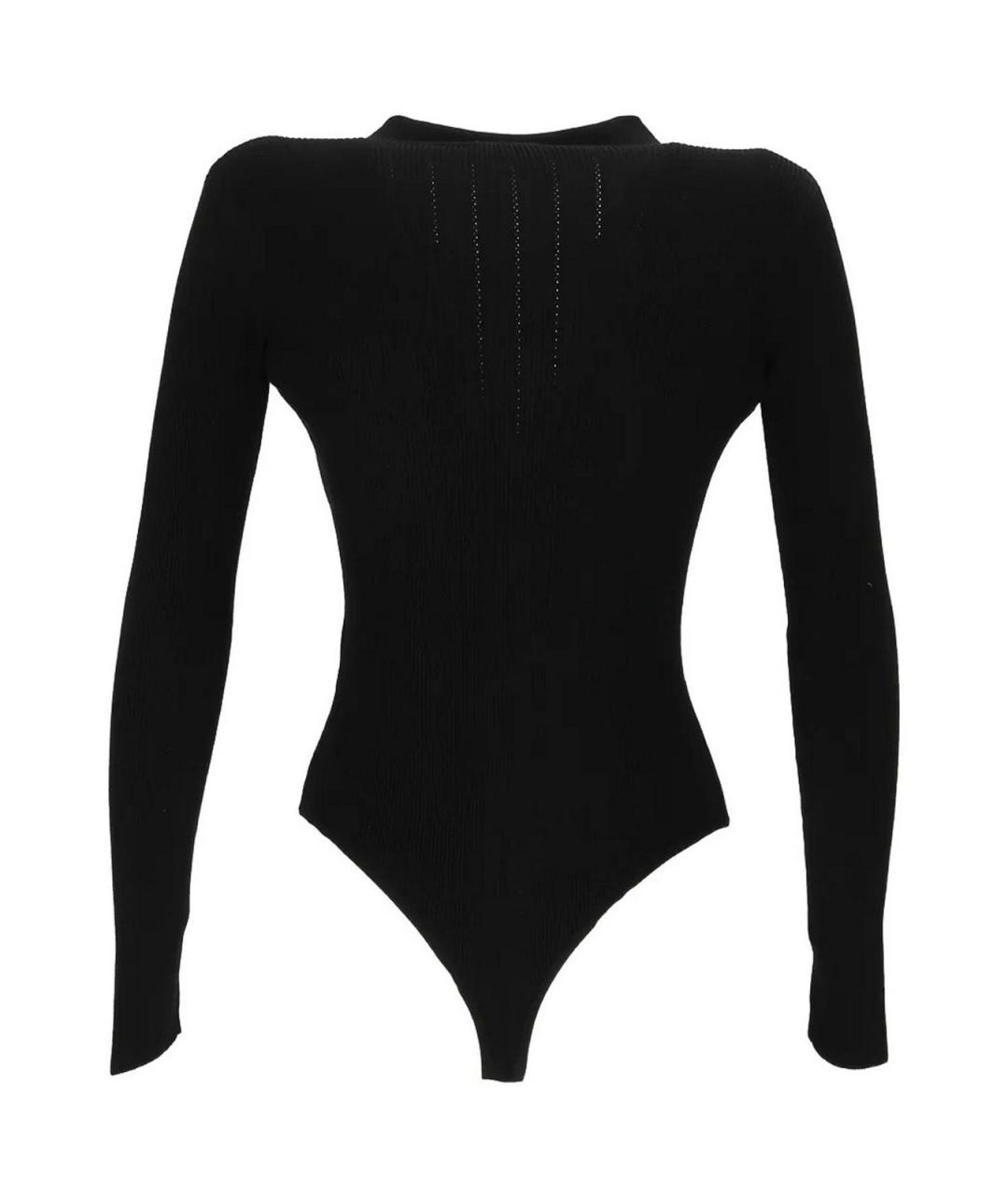 ELISABETTA FRANCHI Черное боди, фото 2