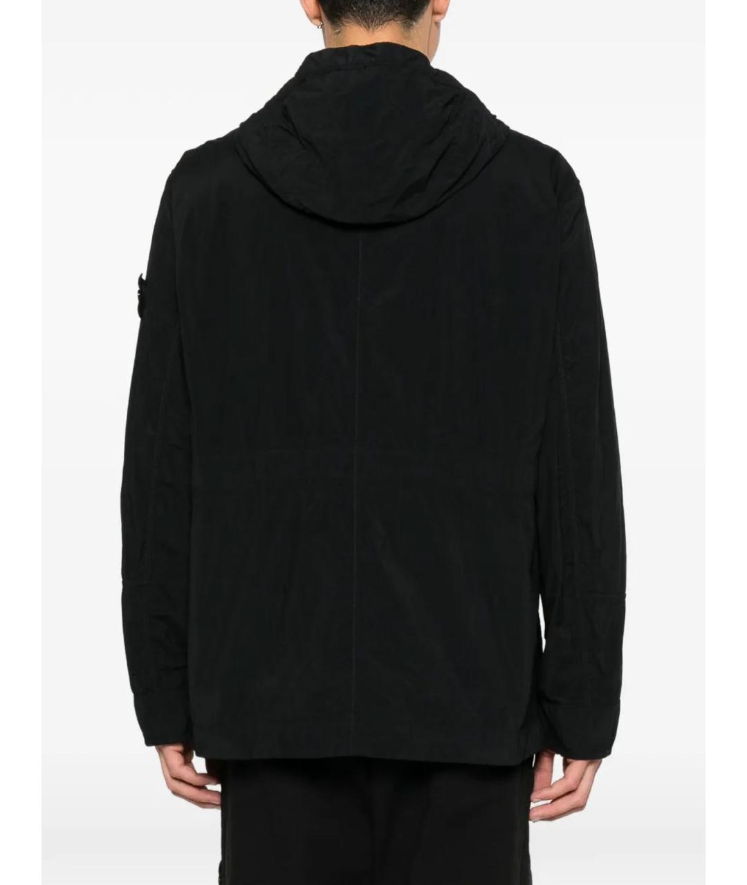 STONE ISLAND Черная куртка, фото 4