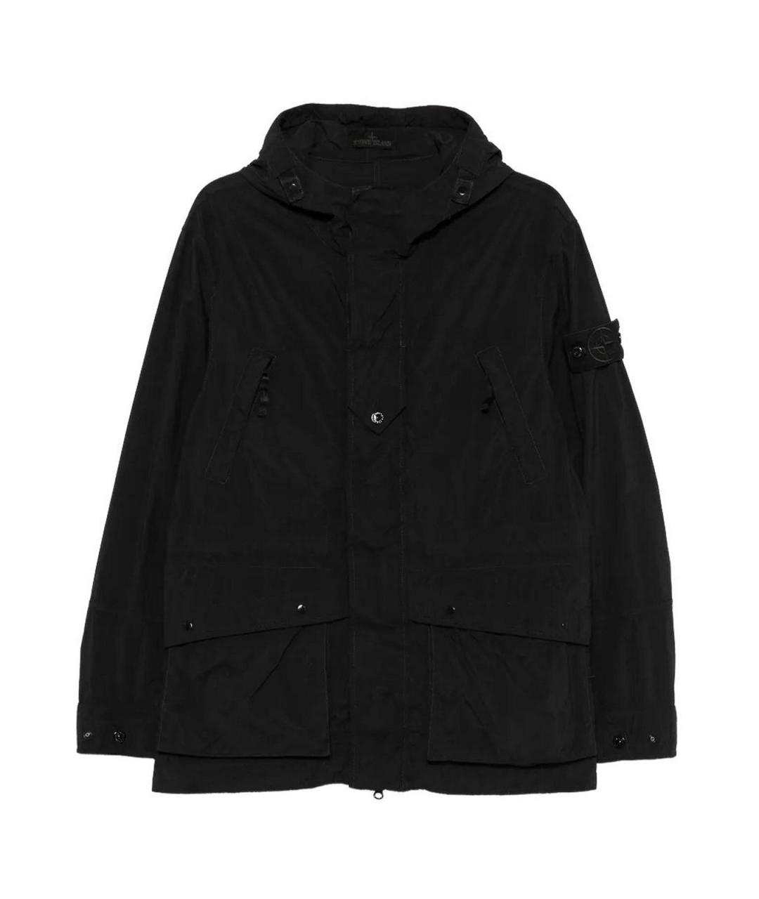 STONE ISLAND Черная куртка, фото 1