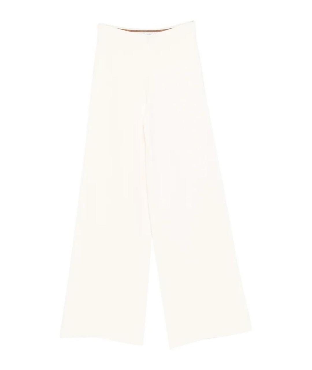 MAX MARA Бежевые брюки широкие, фото 1