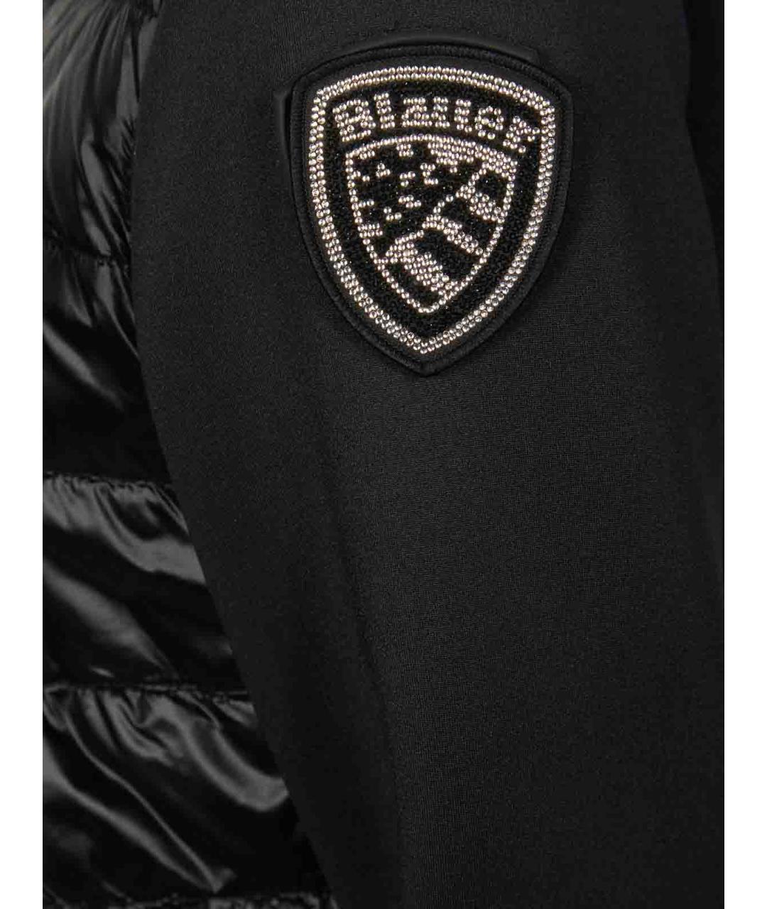 BLAUER Черная синтетическая куртка, фото 3