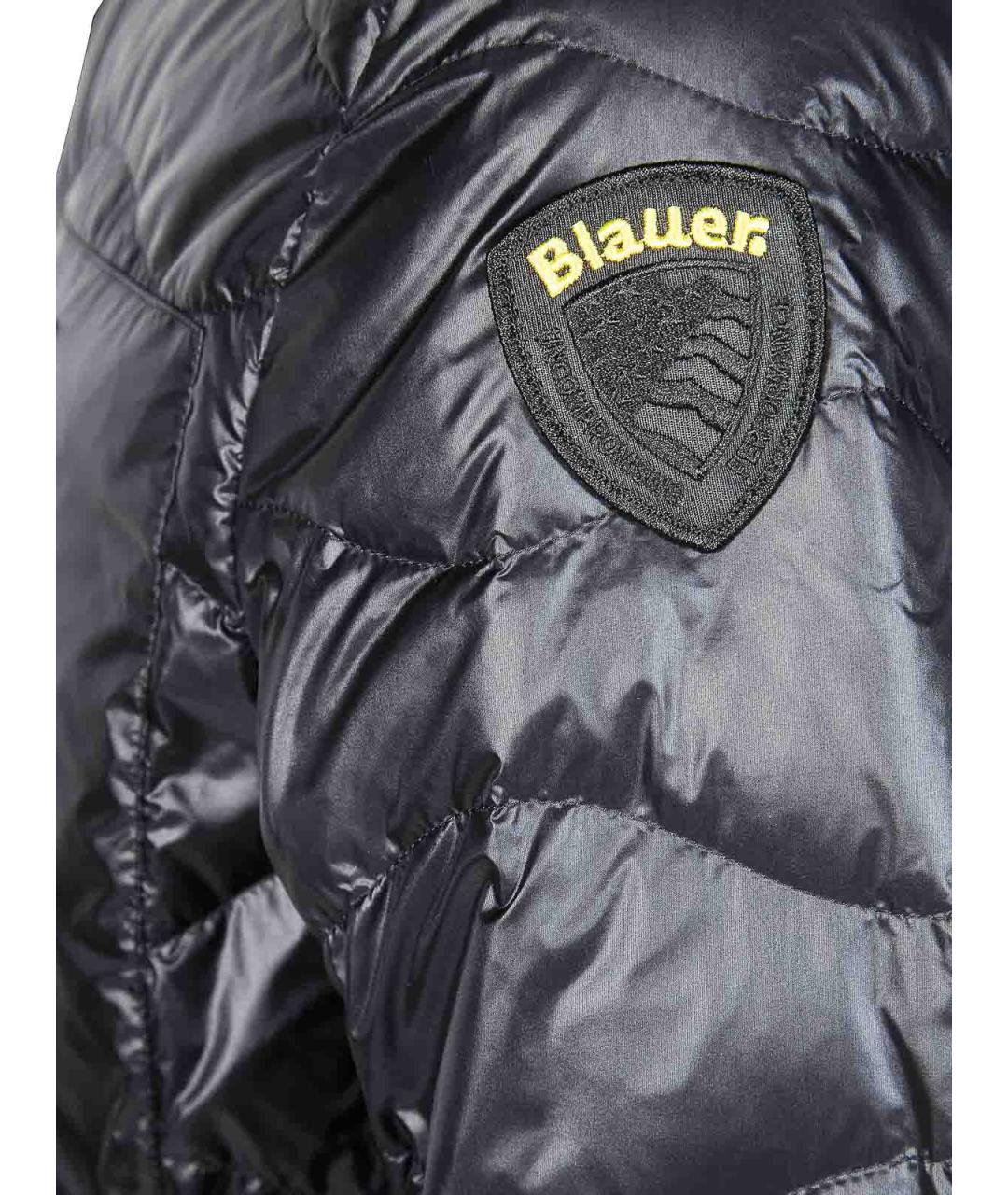 BLAUER Черная нейлоновая куртка, фото 3