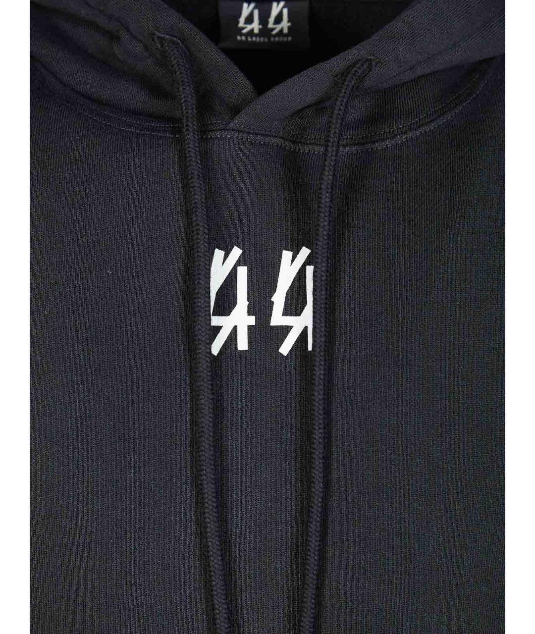 44 LABEL Черная хлопковая жилетка, фото 3